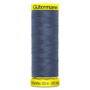 Gutermann - Maraflex Elastic Thread - 150m - 112 Blue Grey