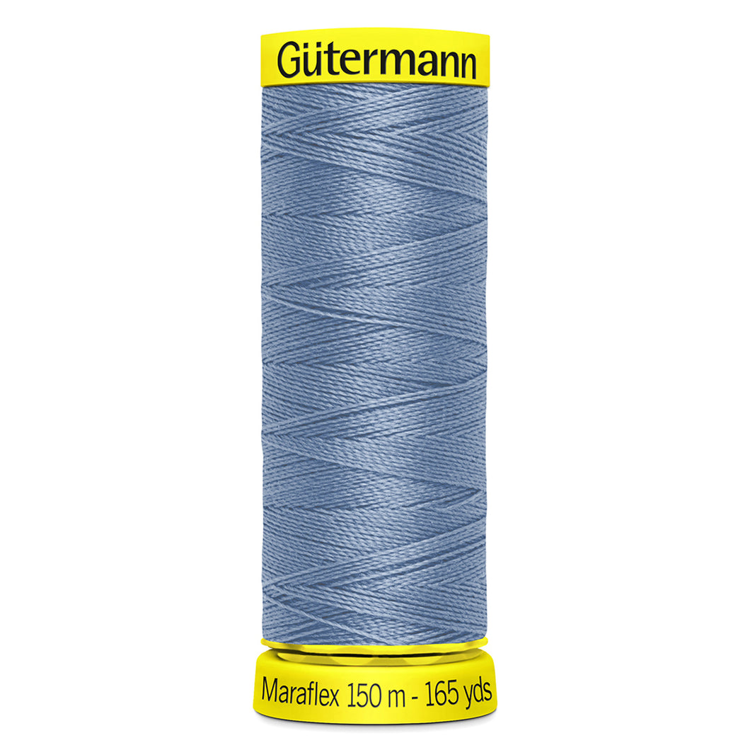 Gutermann - Maraflex Elastic Thread - 150m - 143 China Blue
