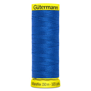 Gutermann - Maraflex Elastic Thread - 150m - 315 Electric Blue