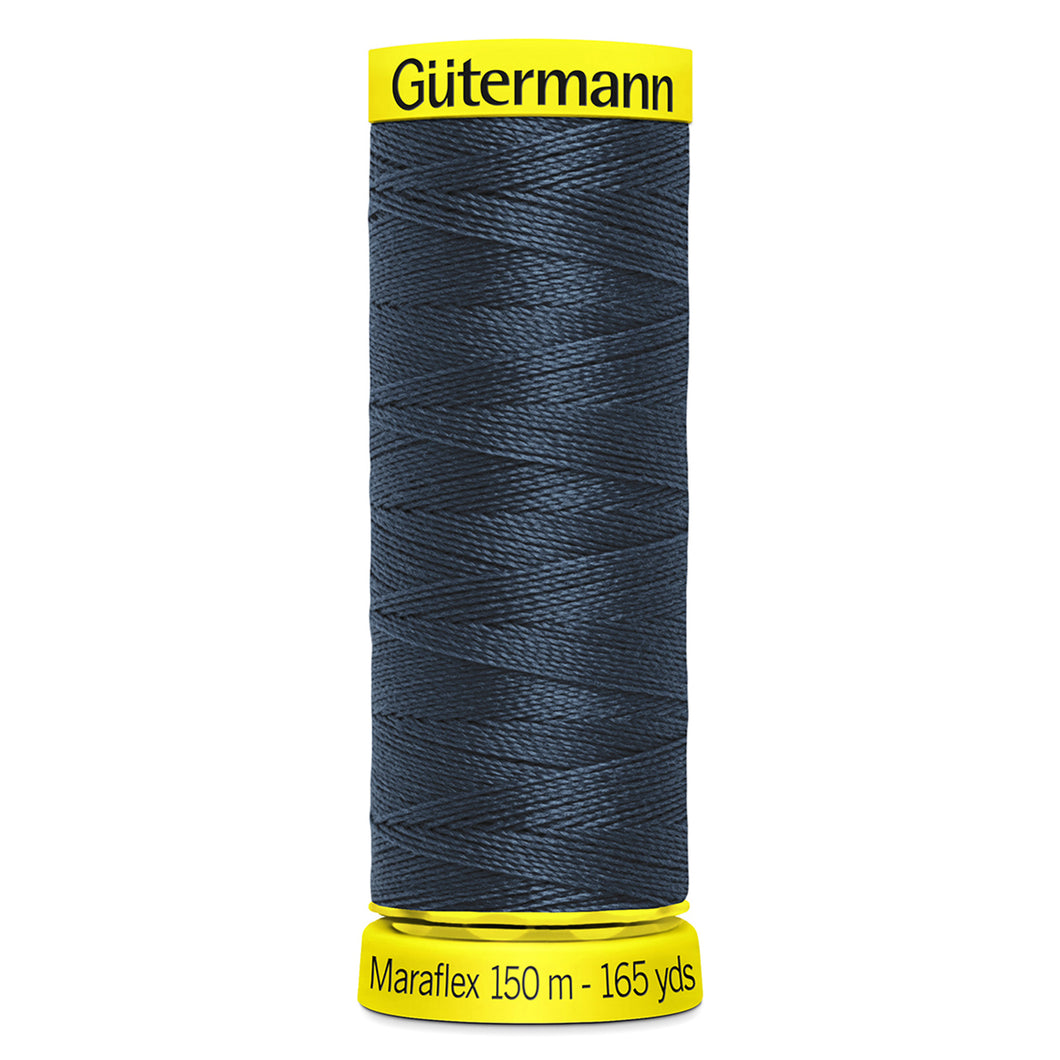 Gutermann - Maraflex Elastic Thread - 150m - 339 Dark Denim