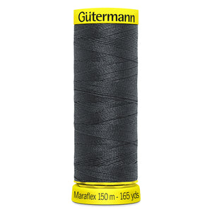 Gutermann - Maraflex Elastic Thread - 150m - 36 Dark Grey
