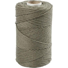 Load image into Gallery viewer, Creativ - Macrame Cord - 2mm Wide x 198m Roll - Moss Green