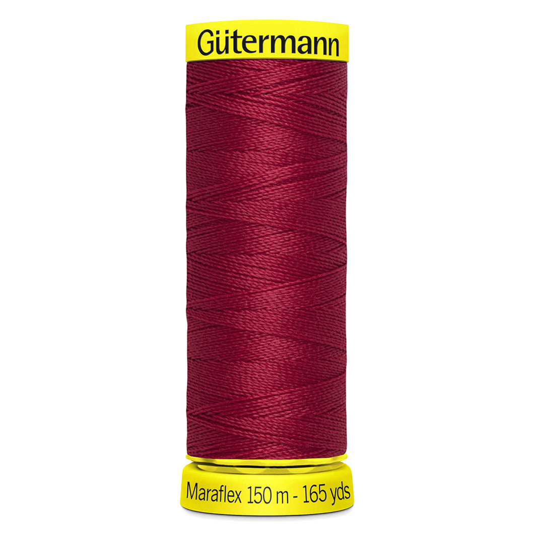 Gutermann - Maraflex Elastic Thread - 150m - 46 Garnet