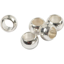 Load image into Gallery viewer, Creativ Company – 2.5mm Silver Plated Crimp Beads (100 pcs)