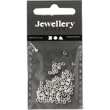 Load image into Gallery viewer, Creativ Company – 2.5mm Silver Plated Crimp Beads (100 pcs)