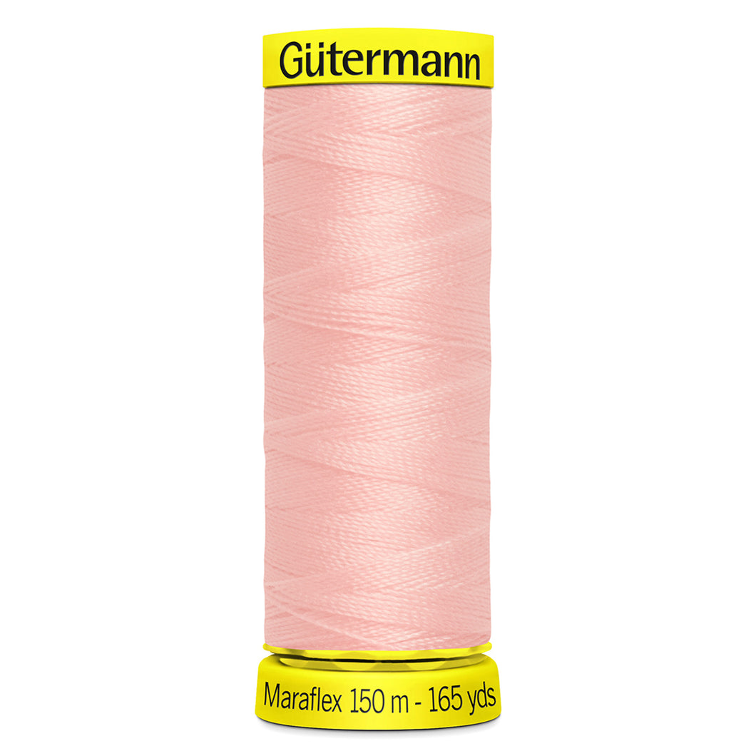 Gutermann - Maraflex Elastic Thread - 150m - 659 Powder Pink