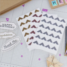 Load image into Gallery viewer, Dovecraft - Photo Corners - Silver - Self Adhesive - Sheet of 24