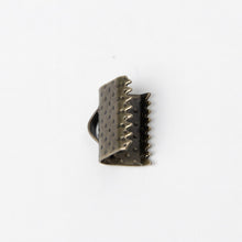 Load image into Gallery viewer, Trucraft – Bronze Dotted Jewellery Clamps: 10mm (Pack of 50)