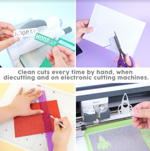 Load image into Gallery viewer, Dovecraft - A5 Premium Adhesive Glitter Card - 12 Sheets - Black & White