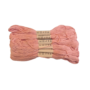 Trucraft - Embroidery Cross Stitch Thread - Colour Safe - 6 Skein Pack - Blush Pink