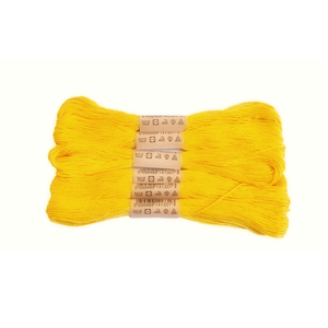 Trucraft - Embroidery Cross Stitch Thread - Colour Safe - 6 Skein Pack - Canary Yellow