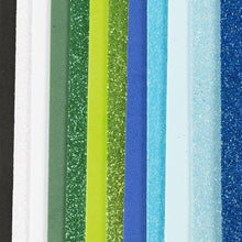Load image into Gallery viewer, Creativ Company – Foam Sheets: Blue & Green Mix