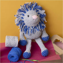 Load image into Gallery viewer, Hoooked X Creativ - Crochet Craft Kit - Amigurumi Grey Lion