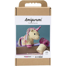 Load image into Gallery viewer, Hoooked X Creativ - Crochet Craft Kit - Amigurumi Rainbow Unicorn