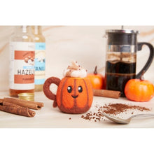 Load image into Gallery viewer, Simply Make - Halloween Needle Felting Kit - Pumpkin Latte