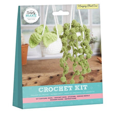 Load image into Gallery viewer, Simply Make - Crochet Craft Kit - Amigurumi Hanging Plant Duo