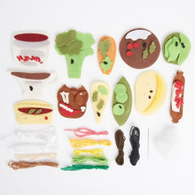 Load image into Gallery viewer, Simply Make - Felt Kit - Christmas Dinner Garland