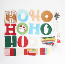 Load image into Gallery viewer, Simply Make - Felt Kit - Christmas Ho Ho Ho Garland