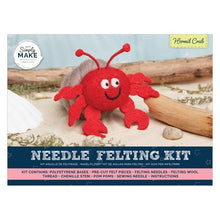 Load image into Gallery viewer, Simply Make - Needle Felting Kit - Hermit Crab