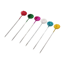 Load image into Gallery viewer, Trucraft - Sewing Pin Wheel - Flower Shape - Long Length x 30 Pieces