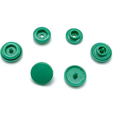 Load image into Gallery viewer, Trucraft Plastic Snaps Size 20 T5 - B51 Glossy Kelly Green (50 Sets)