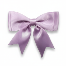 Load image into Gallery viewer, Trucraft 8.5cm Lilac Satin Ribbon Double Bows (Pack of 50)