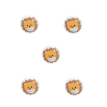 Load image into Gallery viewer, Trucraft - 15mm Lion Face Buttons - Shank Fitting - Pack of 50