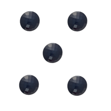 Load image into Gallery viewer, trucraft navy facet shank buttons