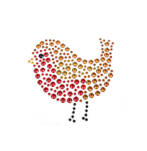 Load image into Gallery viewer, Simply Creative - Large Christmas Gem Sticker - Robin