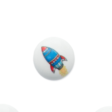 Load image into Gallery viewer, Trucraft - 15mm Rocket Buttons - Shank Fitting - Pack of 5