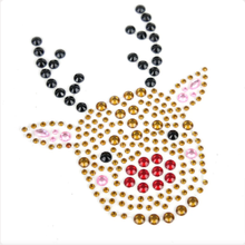 Load image into Gallery viewer, Simply Creative - Large Christmas Gem Sticker - Rudolph