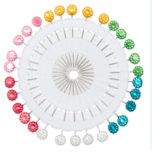 Load image into Gallery viewer, Trucraft - Sewing Pin Wheel - Flower Shape - Long Length x 30 Pieces