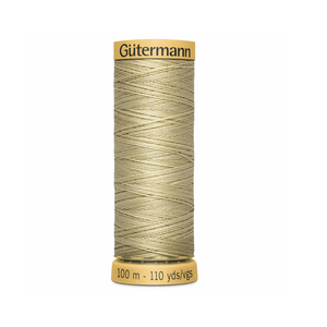 www.thecraftshop.net Gutermann 100% Natural Cotton Sewing Thread - 100m - Col. 928 Dark Beige