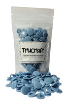 Load image into Gallery viewer, Trucraft - Plastic Kam Snaps - 50 Sets - B27 Glossy Steel Blue - Size 20 T5