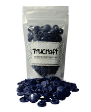 Load image into Gallery viewer, Trucraft -  Plastic Kam Snaps - 50 Sets - B58 Glossy Light Navy Blue - Size 20 T5
