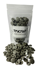 Load image into Gallery viewer, Trucraft - Plastic Kam Snaps - 50 Sets - Dark Silver - Size 20 T5 12.4mm