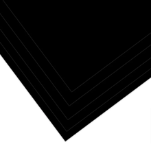 Load image into Gallery viewer, Dovecraft Premium Black Card A4 - Solid Core 250gsm Cardstock