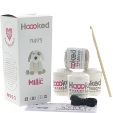 Load image into Gallery viewer, www.thecraftshop.net Hoooked - Crochet Kit - Millie the Puppy