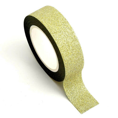 www.thecraftshop.net Italian Options - Glitter Washi Tape - 15mm x 10m Roll - Gold