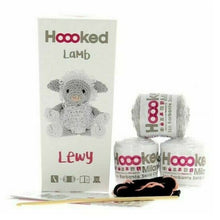 Load image into Gallery viewer, www.thecraftshop.net Hoooked - Crochet Kit - Lewy the Lamb