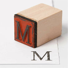 Load image into Gallery viewer, www.thecraftshop.net Creotime - Large Wooden European Alphabet &amp; Number Rubber Stamp Kit
