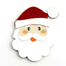 Load image into Gallery viewer, thecraftshop.net - Italian options - glitter santa card toppers - 5038168042223