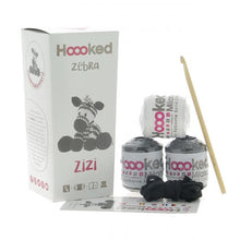 Load image into Gallery viewer, www.thecraftshop.net Hoooked - Crochet Kit - Zizi the Zebra