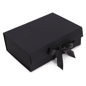 Luxury Gift Box - Black - Size Extra Large 33cm x 25cm x 12cm - Magnetic Closure
