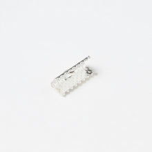 Load image into Gallery viewer, Trucraft – Silver Dotted Jewellery Clamps: 16mm (Pack of 50)
