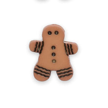 Load image into Gallery viewer, Trucraft - 16mm Gingerbread Man Buttons - Shank Fitting - Pack of 50
