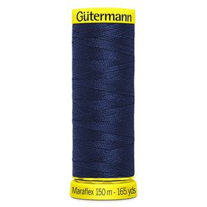 Gutermann - Maraflex Elastic Thread - 150m - 310 Midnight Blue