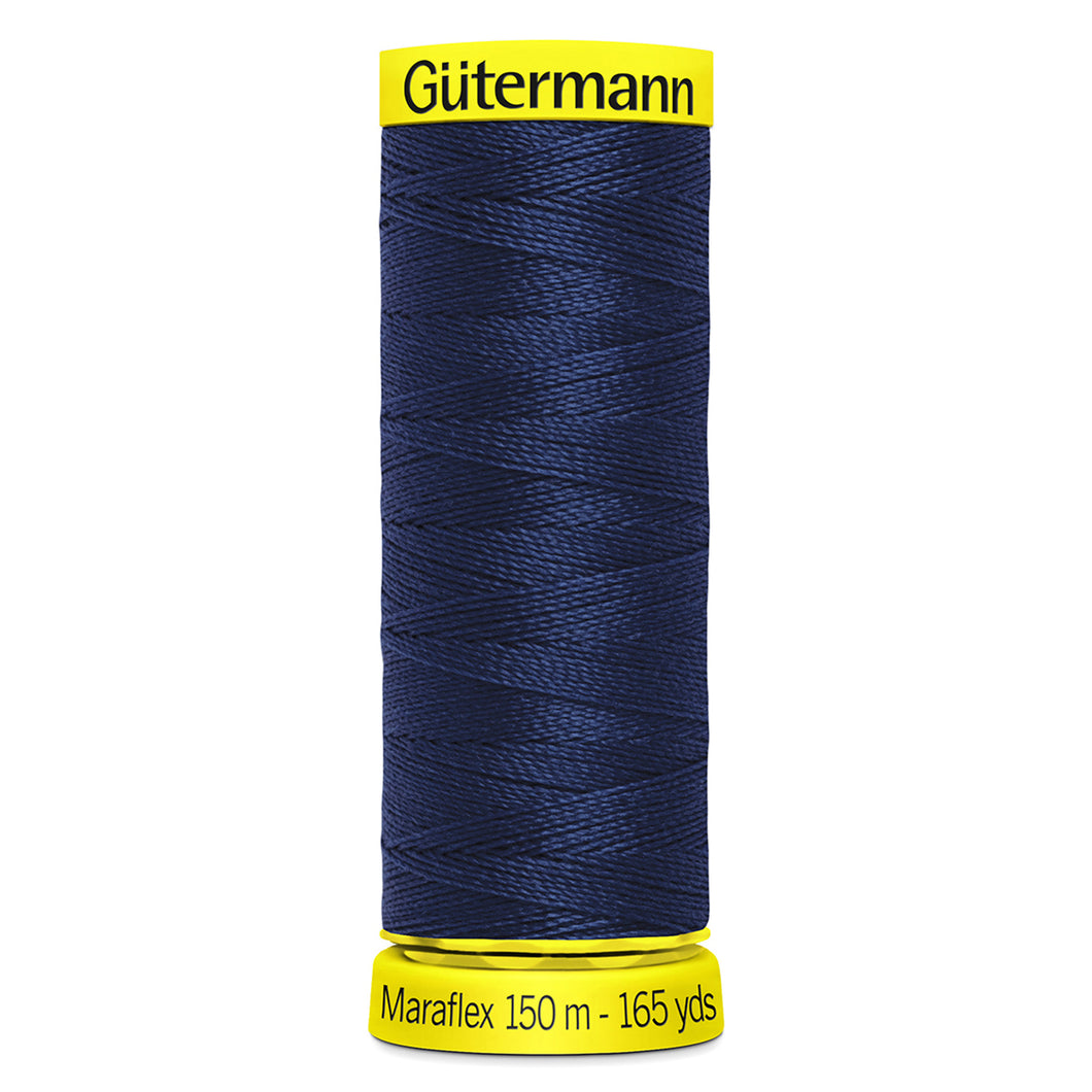 Gutermann - Maraflex Elastic Thread - 150m - 310 Midnight Blue