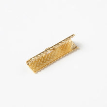 Load image into Gallery viewer, Trucraft – Gold Dotted Jewellery Clamps: 25mm (Pack of 50)
