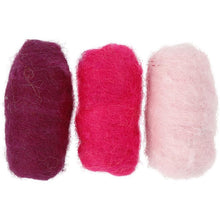Load image into Gallery viewer, Creativ - Felting Wool - 3 x 10g Balls - Pink Harmony
